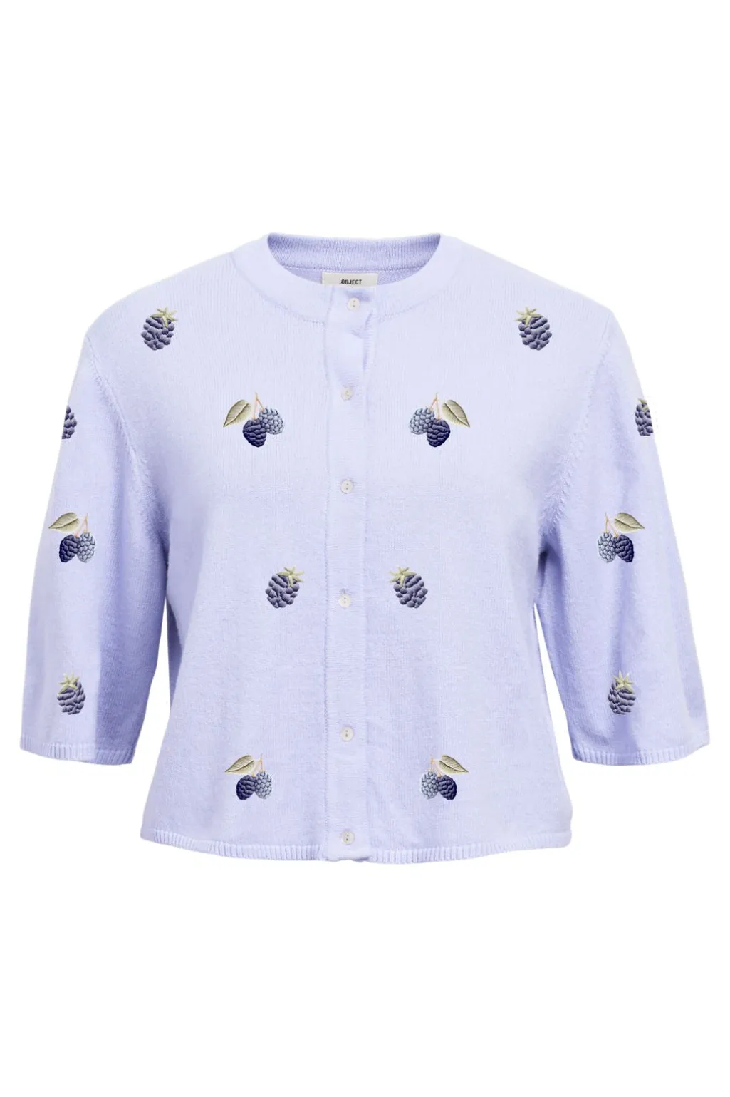 Objthess 3/4 Sleeve Cardigan