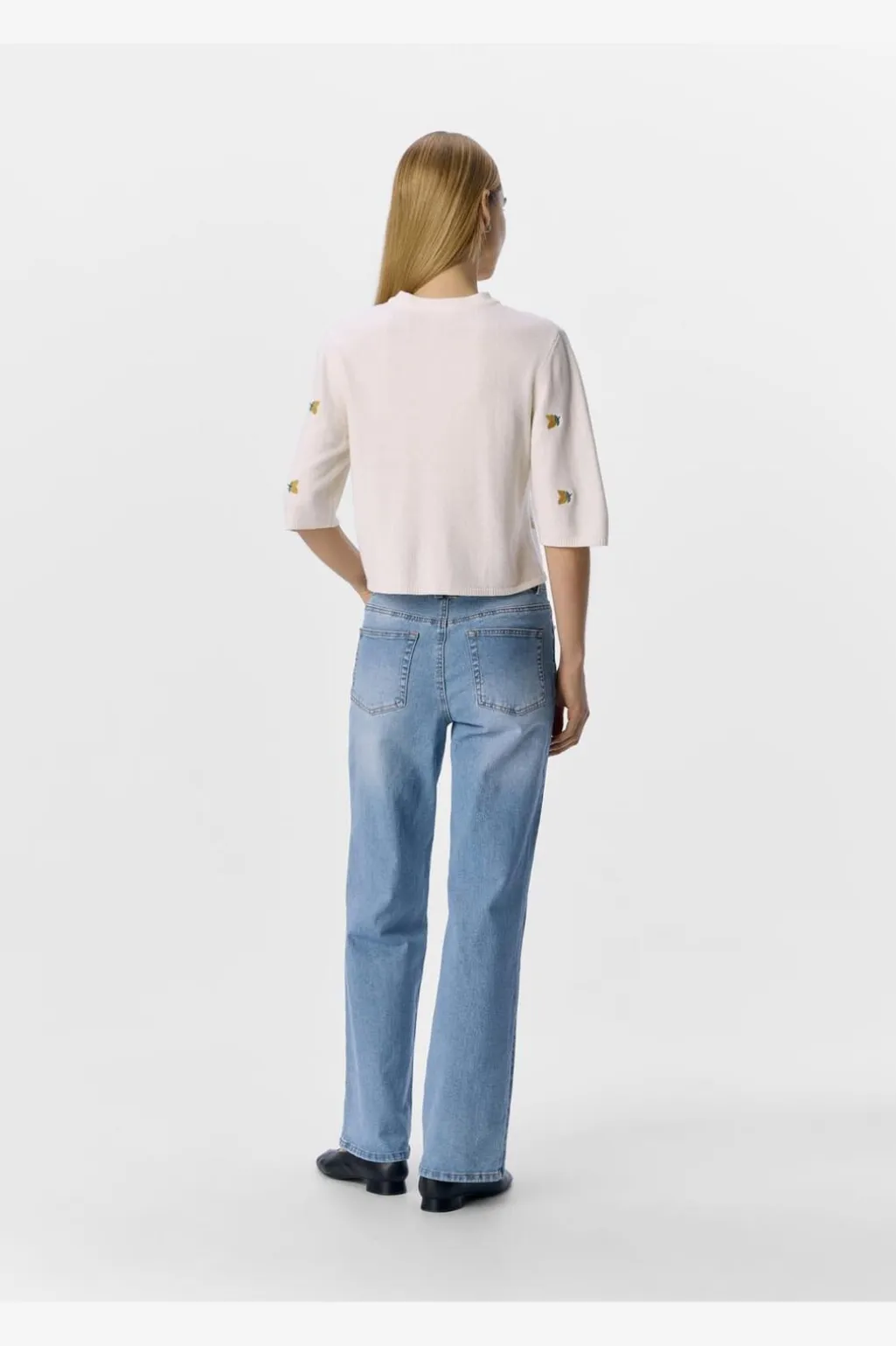 Objthess 3/4 Sleeve Cardigan