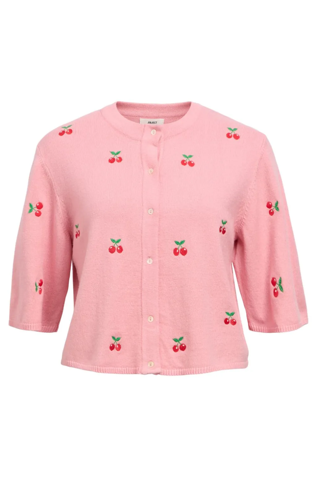 Objthess 3/4 Sleeve Cardigan