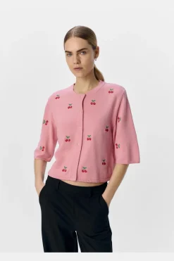 Objthess 3/4 Sleeve Cardigan