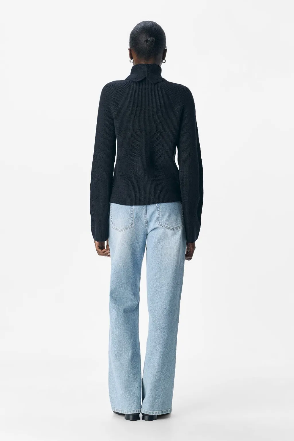 Objviola Ls Lo Rollneck Knit