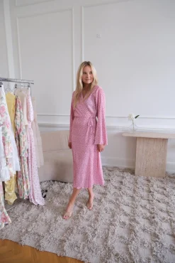 Ofeliaic Long Wrap Dress A23640