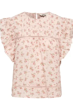 Onlasha Sl Frill O-Neck Top