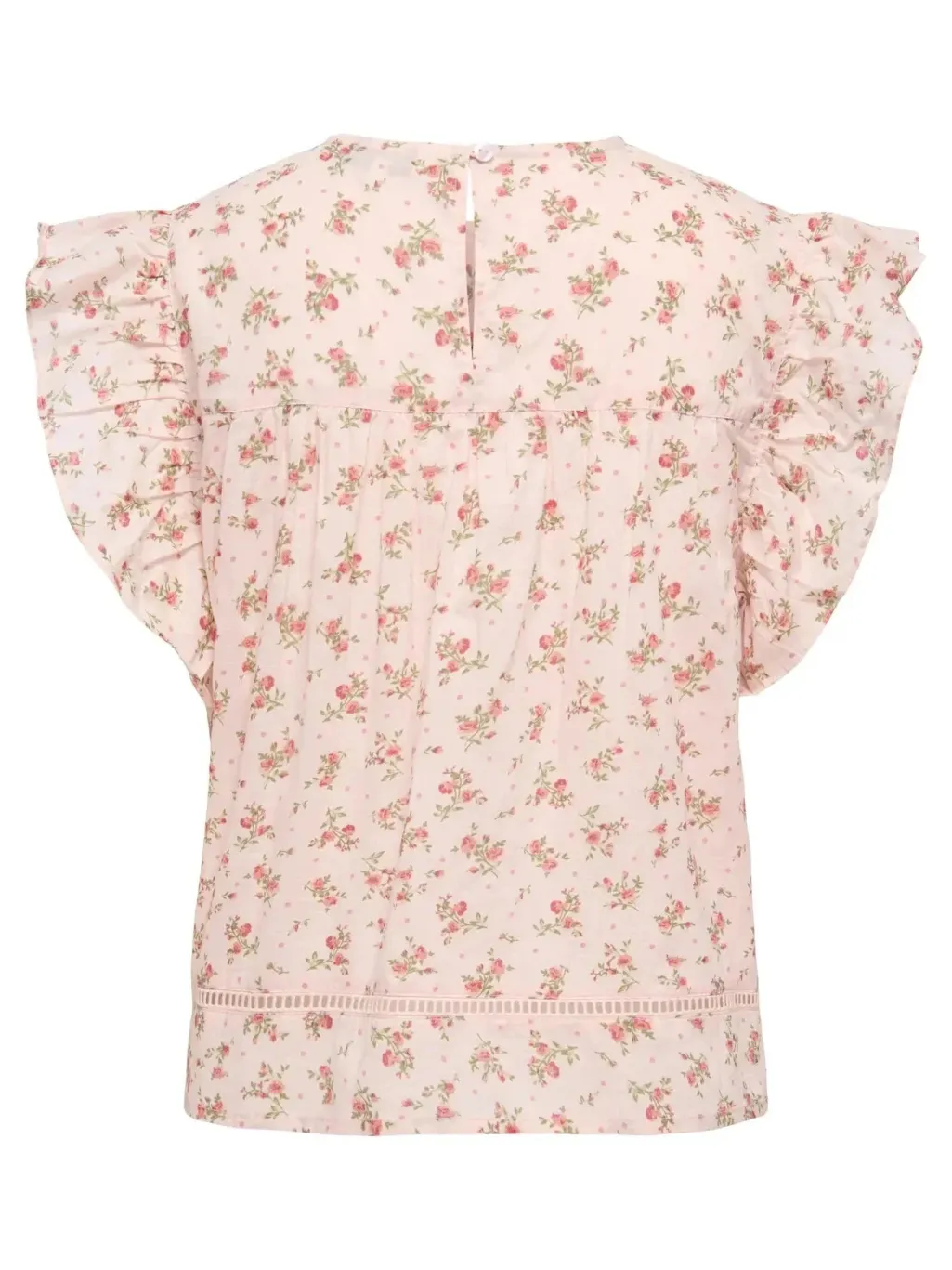 Onlasha Sl Frill O-Neck Top
