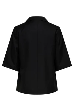 Onlbaia 2/4 Linen Bl Blazer Tlr