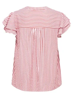 Onlbari Sl Frill V-Neck Top