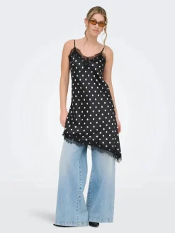 Onlbella Strap Satin Lace Dress