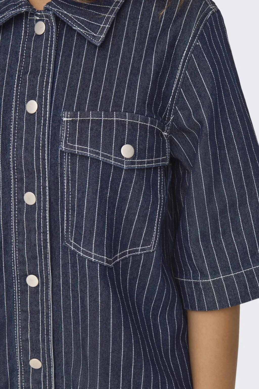 Onlbelle S/S Stripe Dress Gua