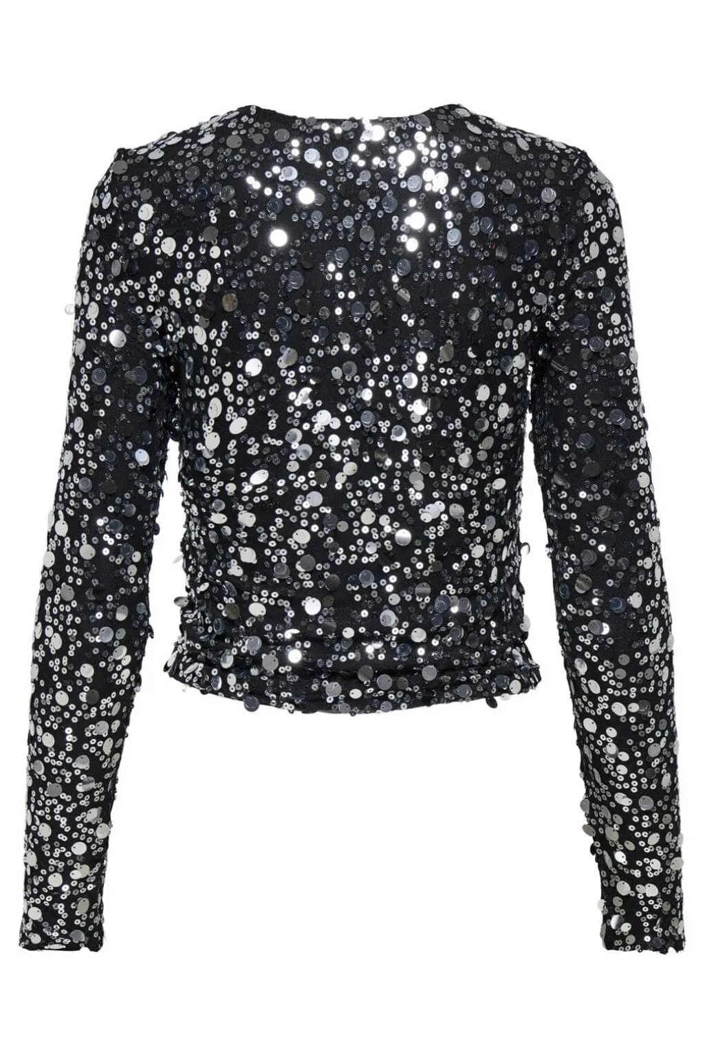 Onlcatina Ls Sequins Top