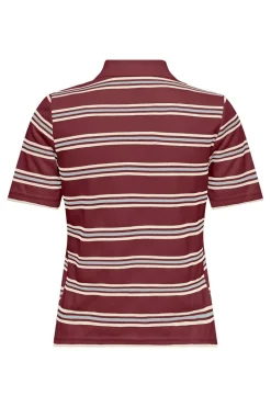 Onlevie S/S Polo Top