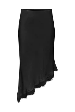Onlfaraya Satin Lace Skirt