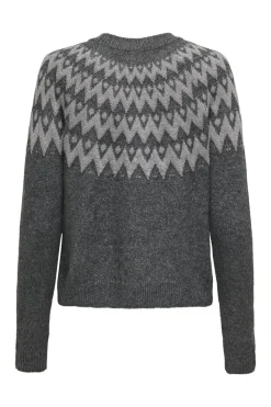 Onlfry Ls Jq Glitter O-Neck Cc Knt