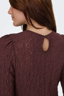 Onlgiavanna L/S Peplum Top