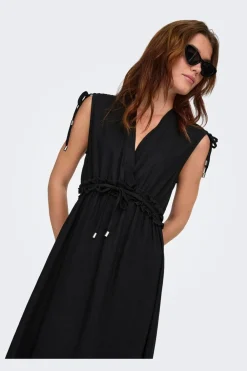 Onlgoa Sl Linen Bl Long Dress Cc