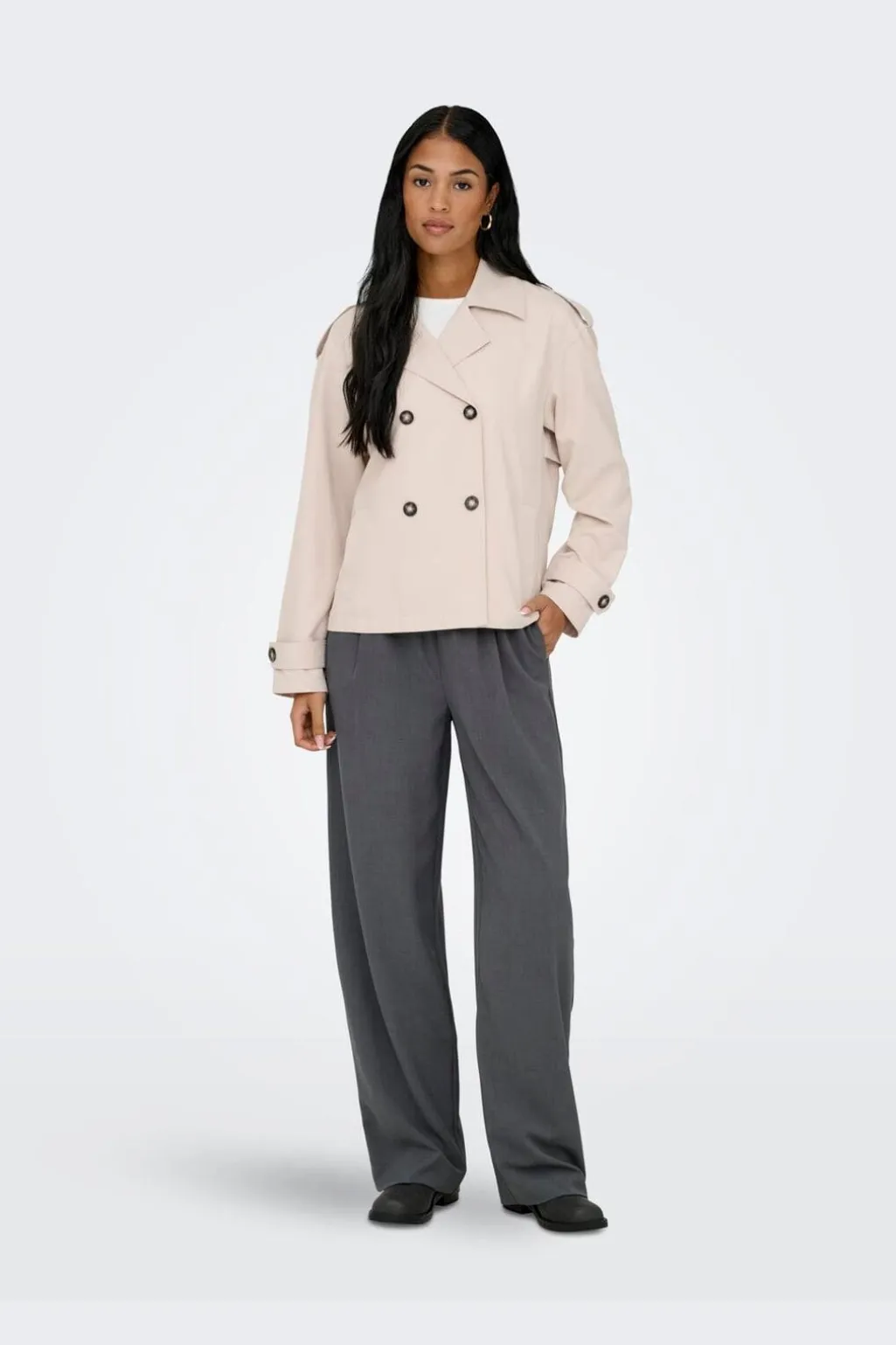 Onlhannah Short Life Trenchcoat
