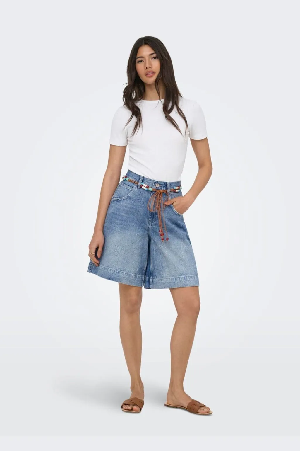 Onlhollie Belt Shorts Azg