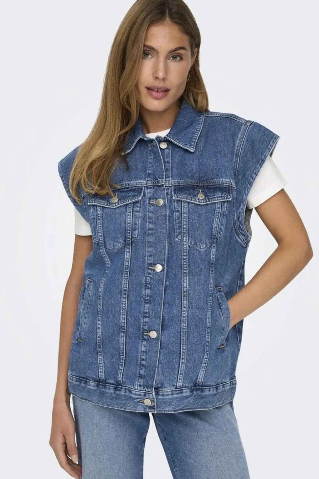 Onlirene S/L Waistcoat Cro