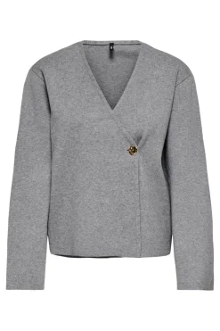 Onljing Ls Vneck One Button Cardi Knt