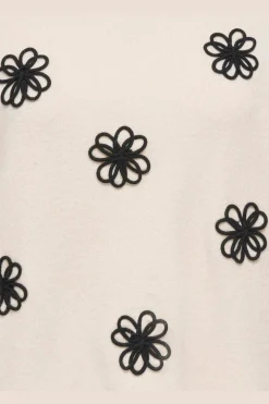 Onlkatia Ss O-Neck Detail Knt