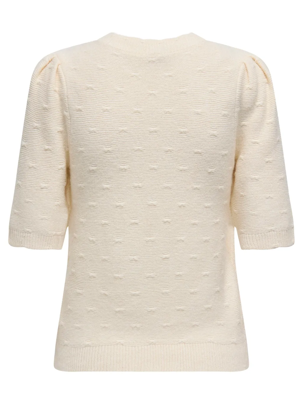 Onlkatia Ss Structure O-Neck Cc Knt
