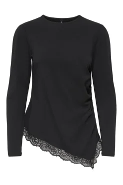 Onllive Love L/S Ruching Top