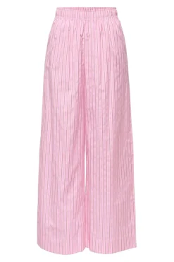 Onlloris Striped Wide Pull Up Pants