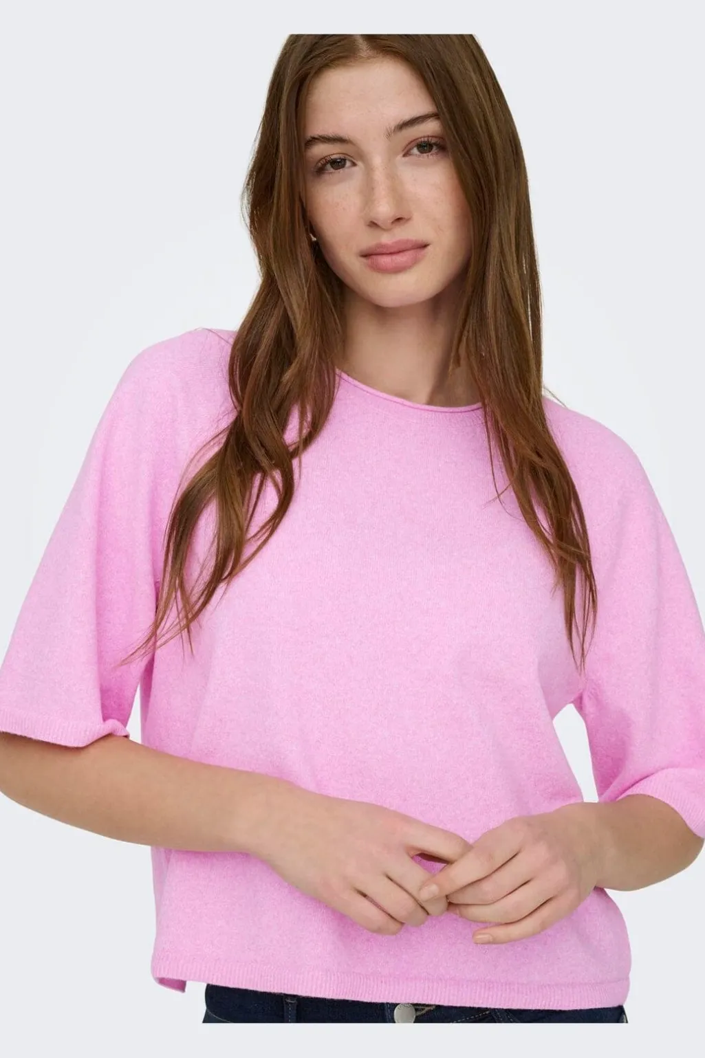 Onlloyal 2/4 O-Neck Knt