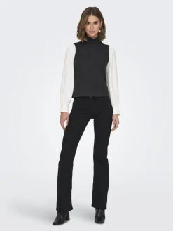 Onlmatty S/L Soft Roll Neck Top Cc Swt