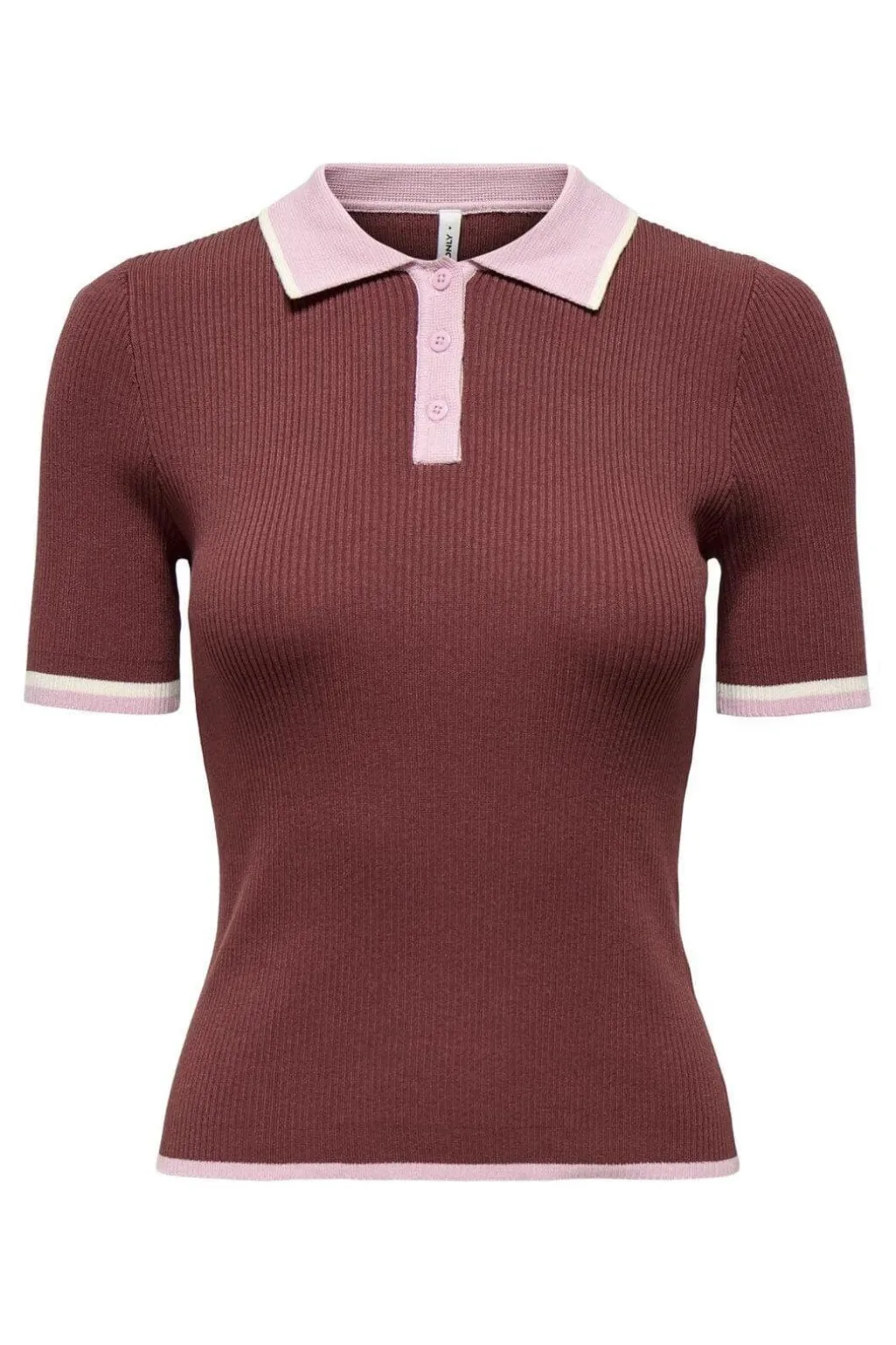 Onlmeddi Life Ss Contrast Polo Cc Knt