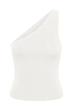 Onlmilo Sl One Shoulder Rib Top Cc Knt