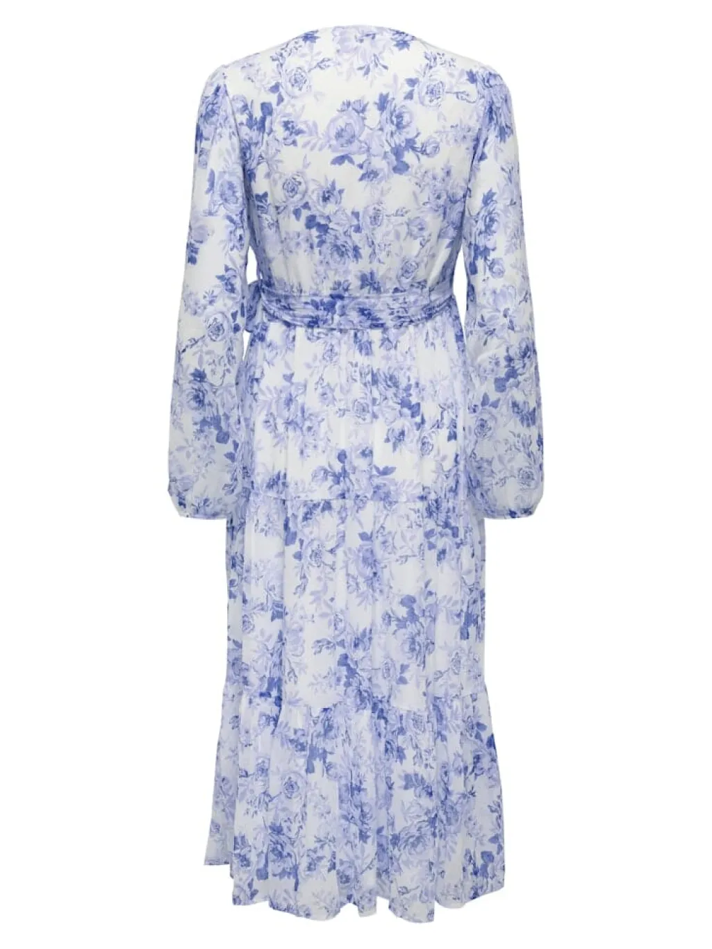Onlmiriam Ls Wrap Midi Dress