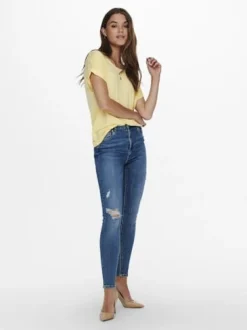 Onlmoster S/S O-Neck Top