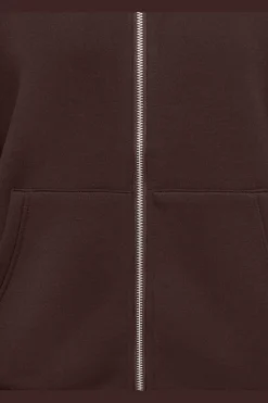 Onlnaomi L/S Two-Way Zip Hoodie Swt
