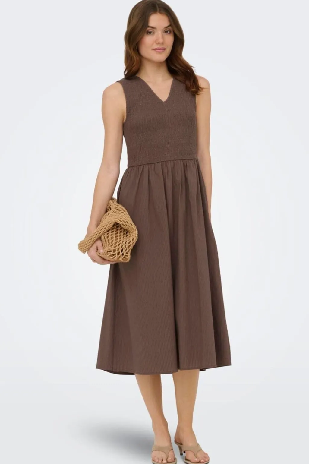 Onlnoema S/L Long Smock Dress