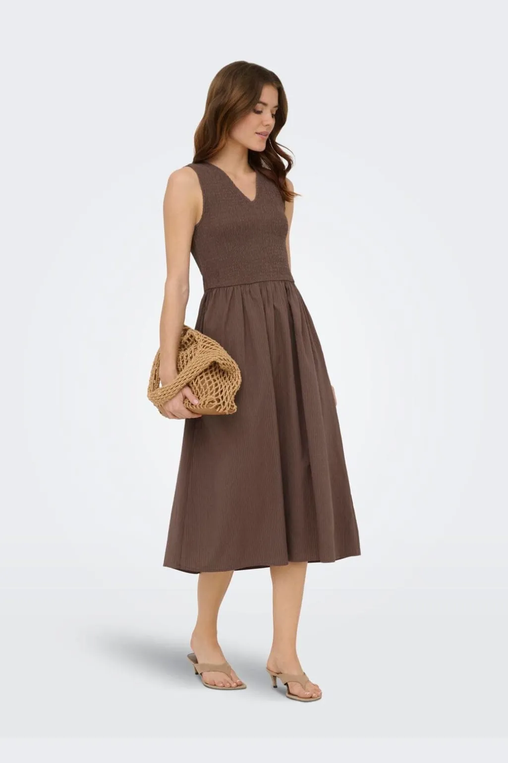 Onlnoema S/L Long Smock Dress