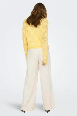 Onlpamela Ls Struct Pullover Cc Knt
