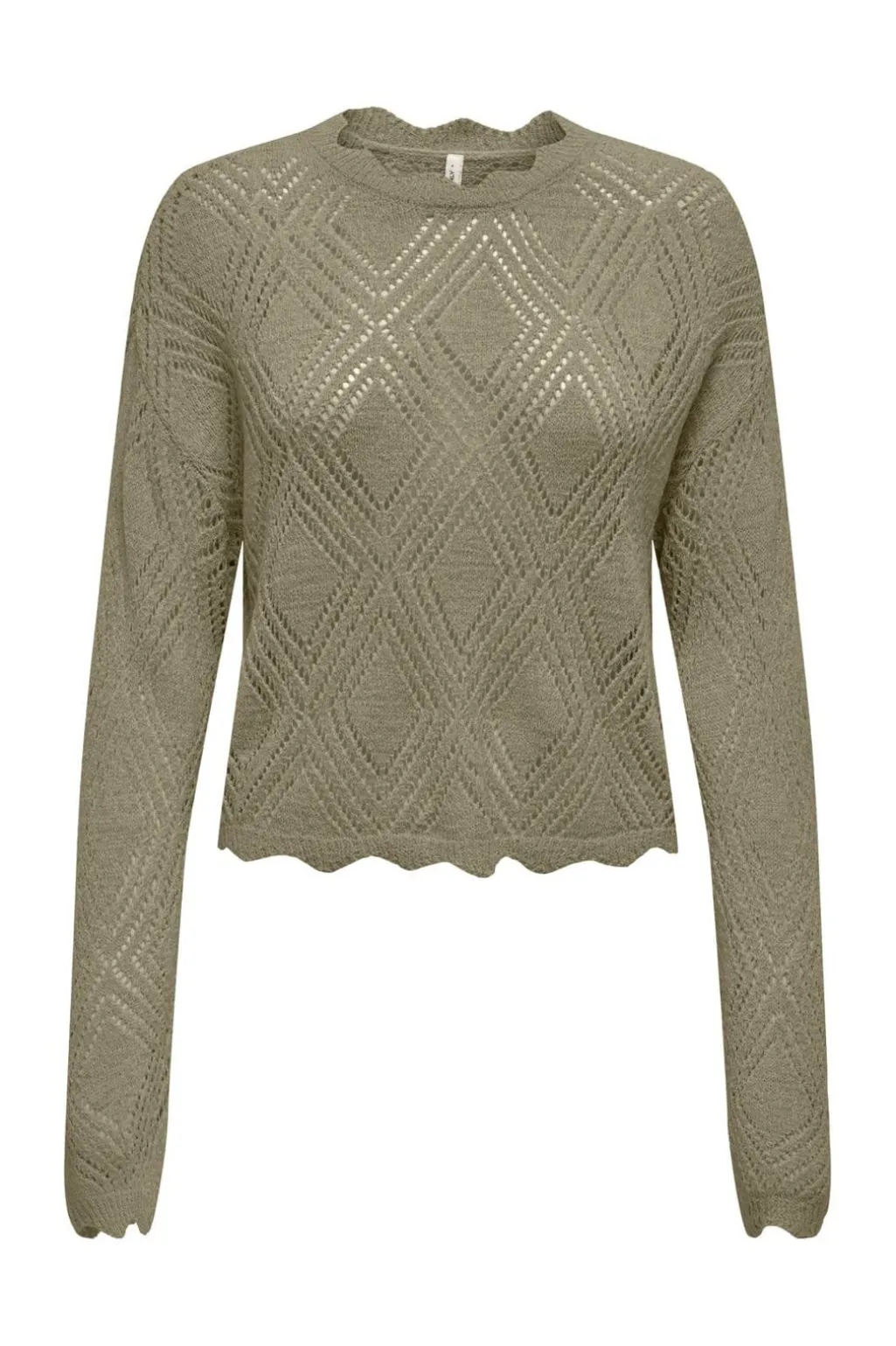 Onlpamela Ls Struct Pullover Cc Knt