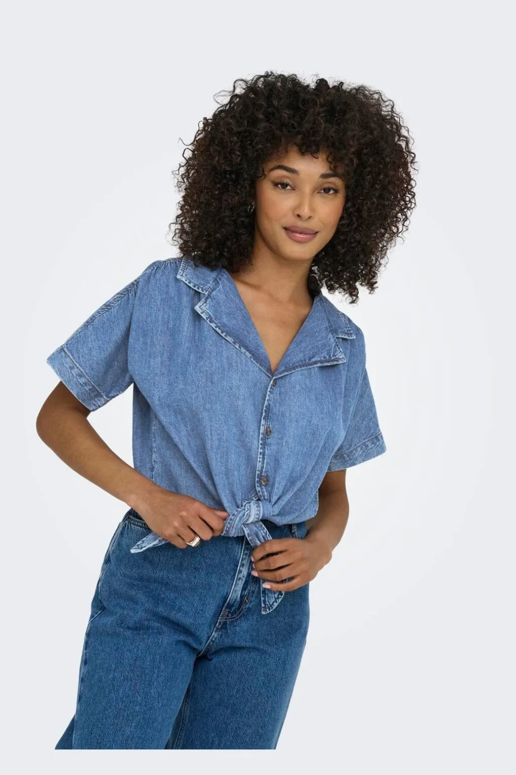 Onlpaula S/S Tie Shirt Akm
