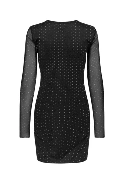 Onlrory Mesh Stud L/S Dress