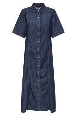 Onlruna Ss Midi Dress Rinse Akm