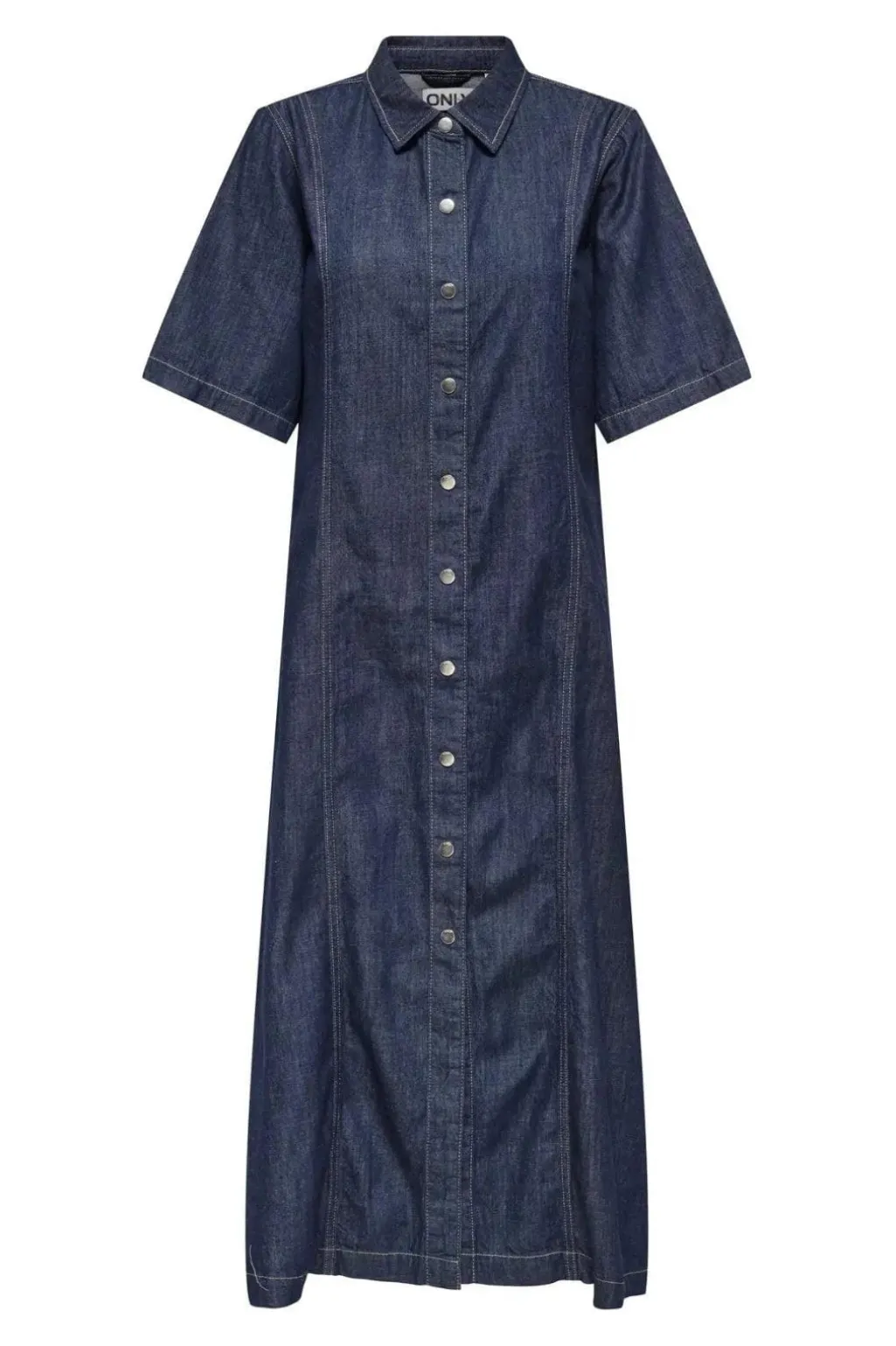 Onlruna Ss Midi Dress Rinse Akm