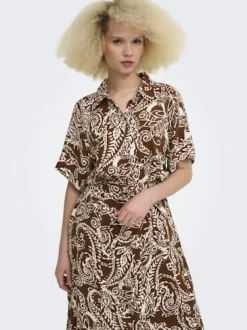 Onlsafa S/S Long Belt Dress