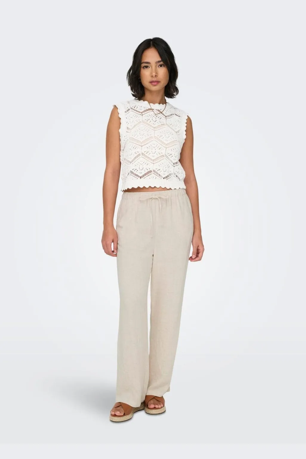 Onlsiesta Pull-Up Linen Bl
