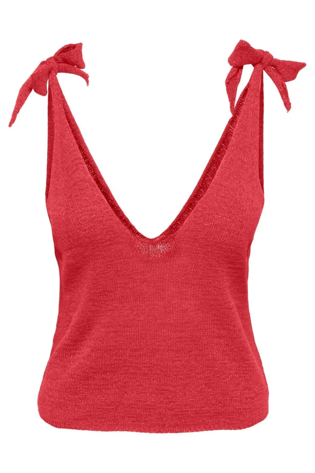 Onlsunny Sl Tie Strap V-Neck Top Cc Knt