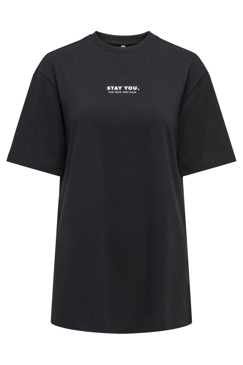 Onlsuperior S/S O-Neck Long Top
