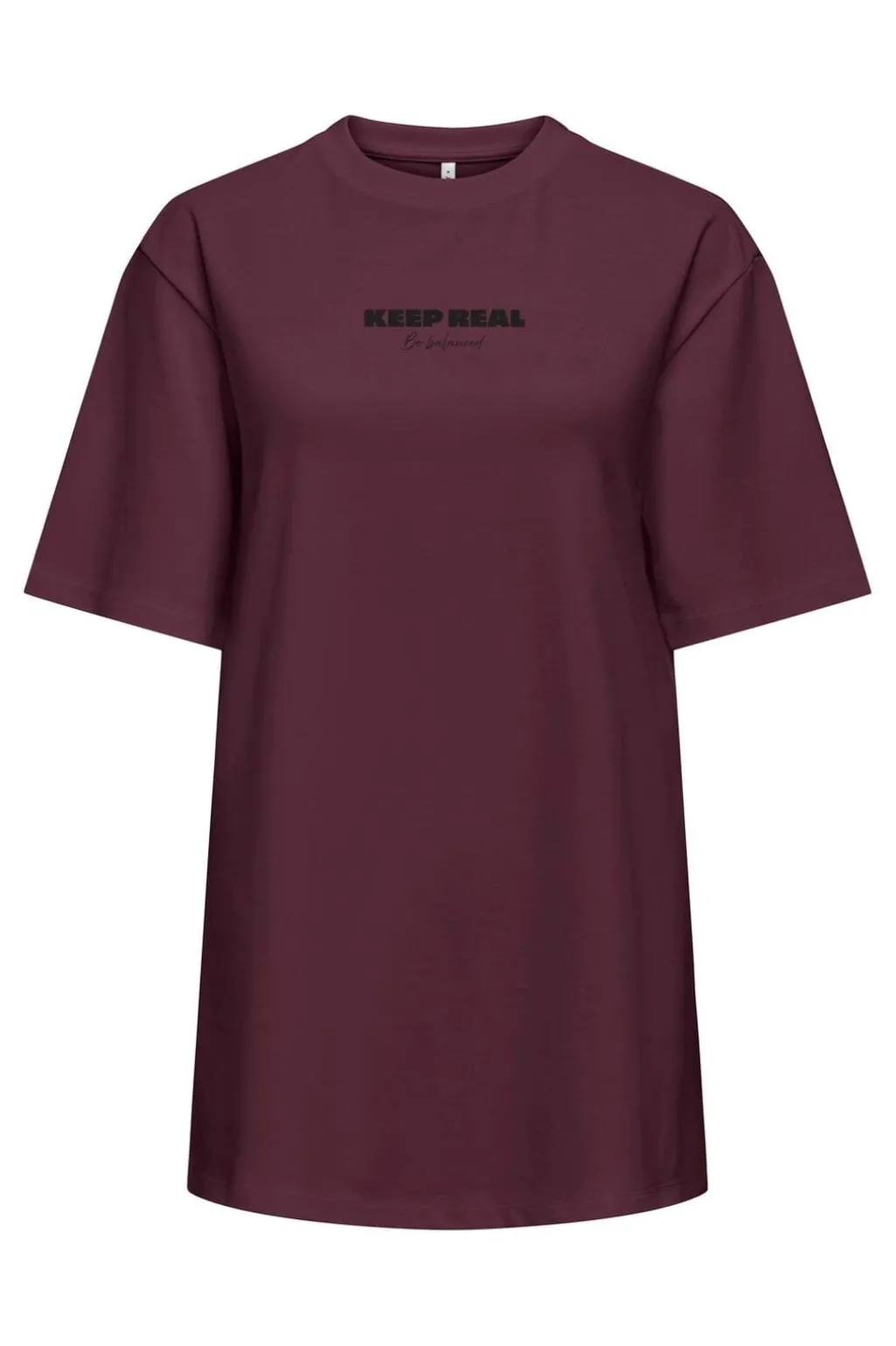 Onlsuperior S/S O-Neck Long Top
