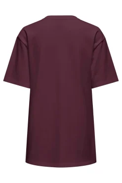 Onlsuperior S/S O-Neck Long Top