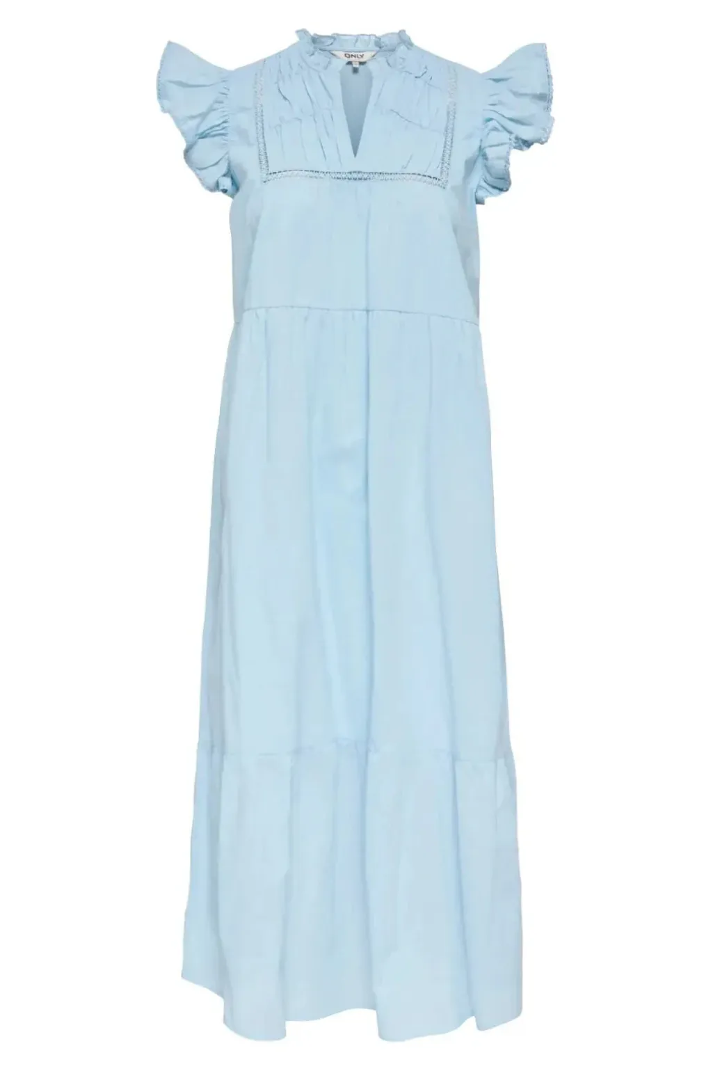 Onltea-Idris S/L Frill Tape Dress