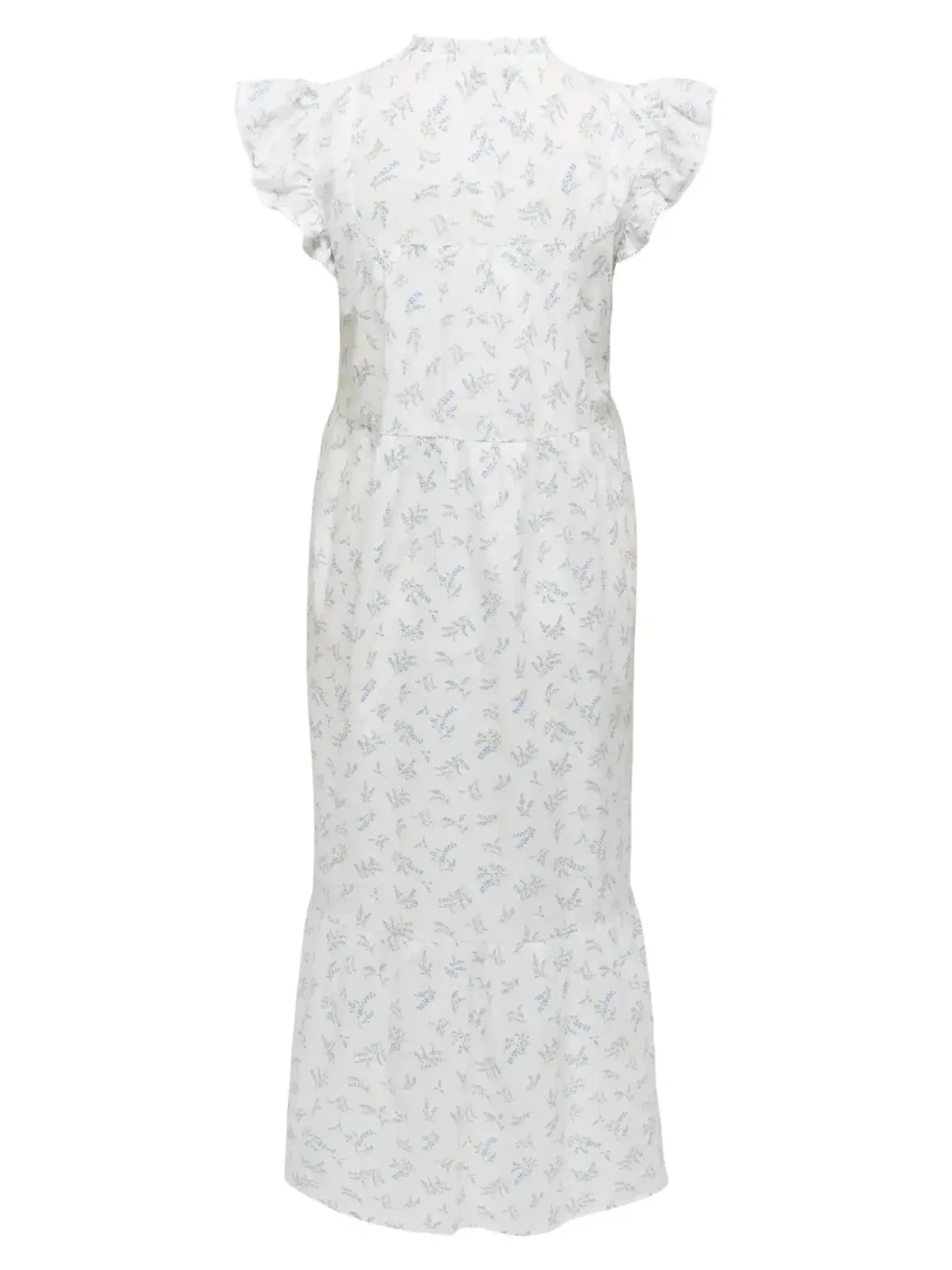 Onltea-Idris S/L Frill Tape Dress