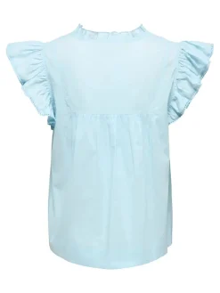 Onltea-Idris S/L Frill Tape Top